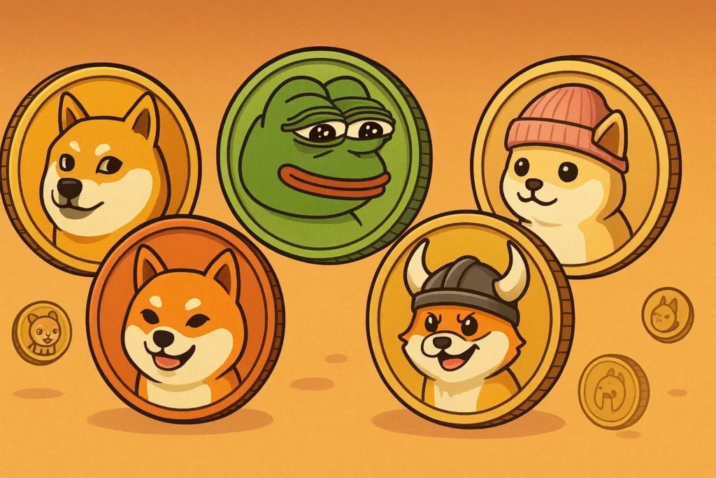 Welke meme coins zijn er?